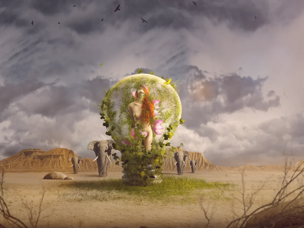 Surreal Art Bombilla