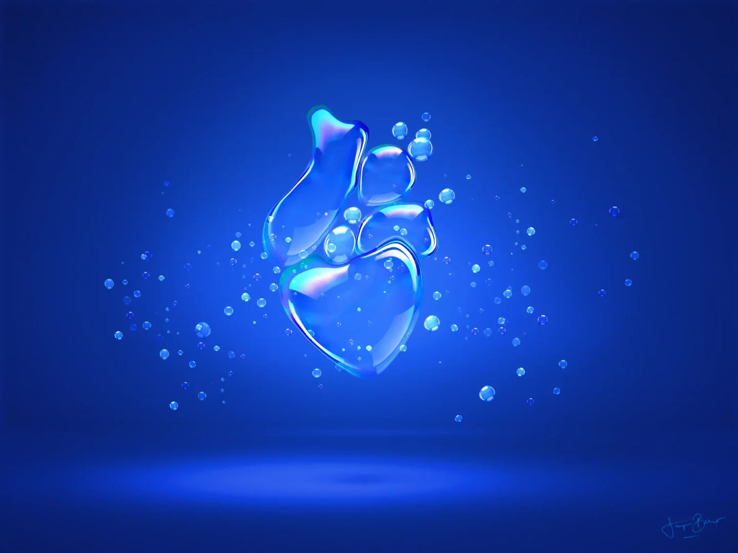 Heart Feelings Burbuja