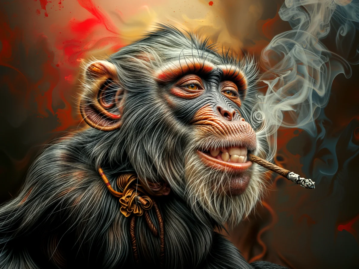 Mandril Marihuana