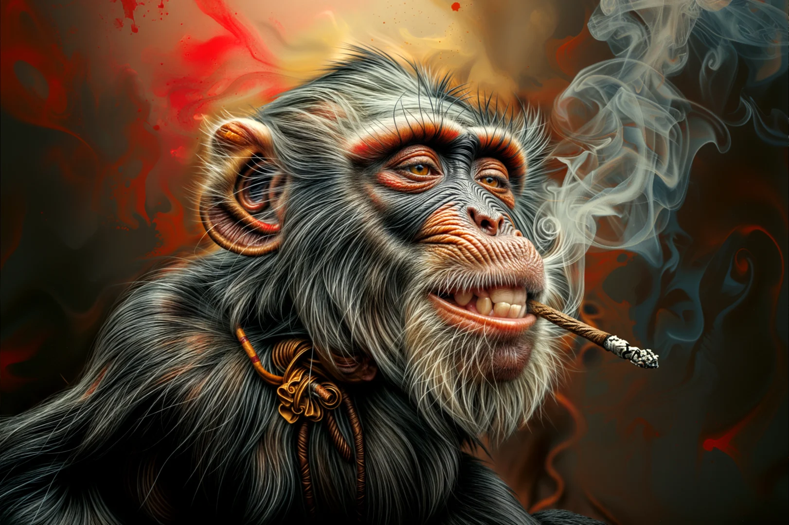 Mandril Marihuana