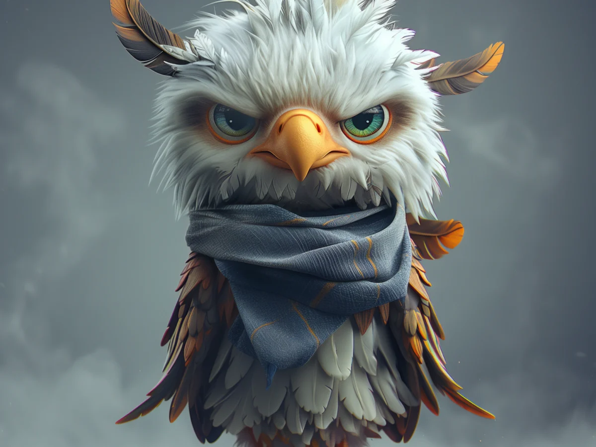 Baby Eagle Superhero