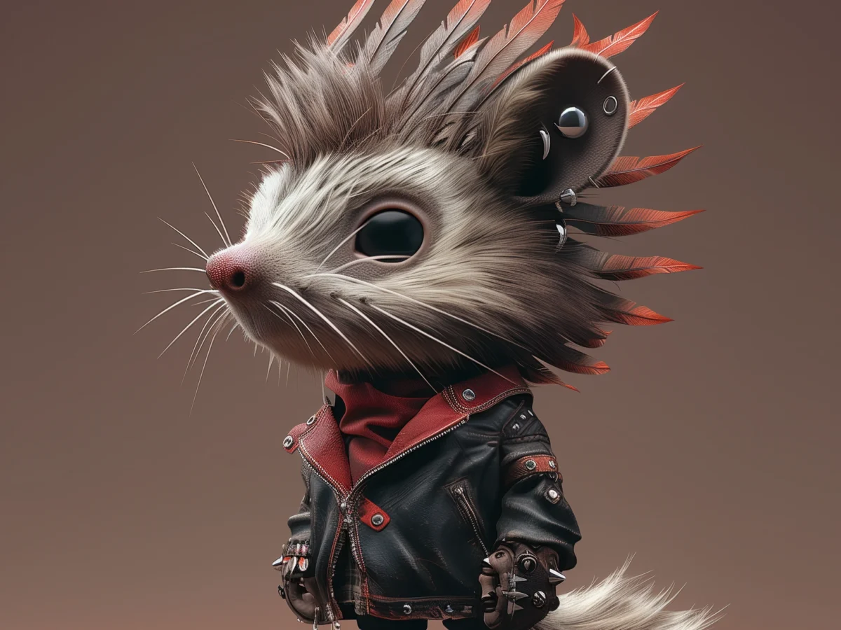 Baby Porcupine Punky