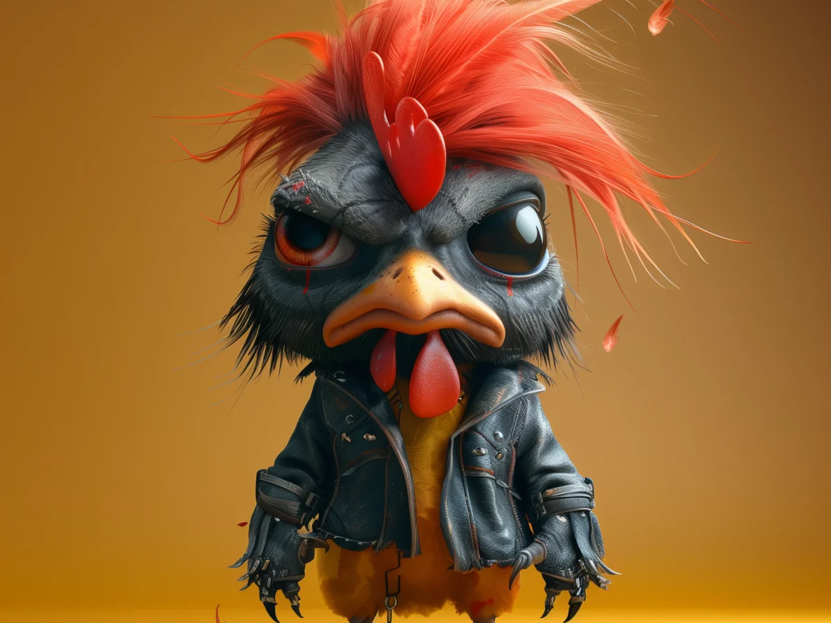 Baby Rooster Punky II