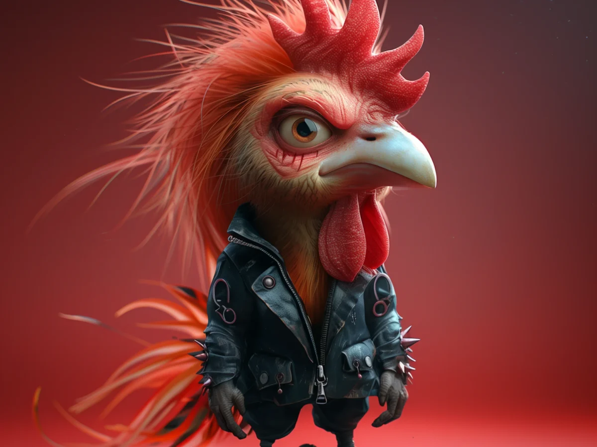 Baby Rooster Punky III