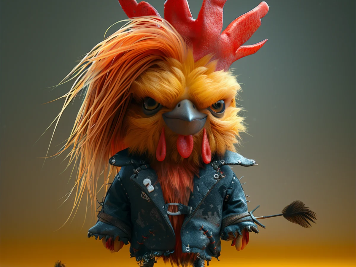 Baby Rooster Punky IV